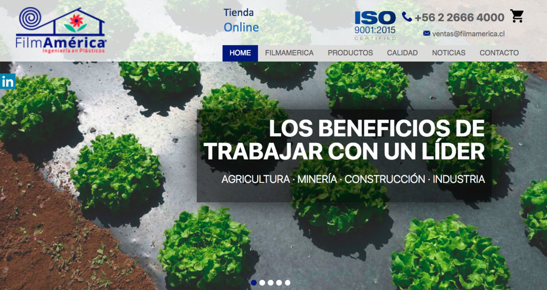 Plásticos para minería en chile