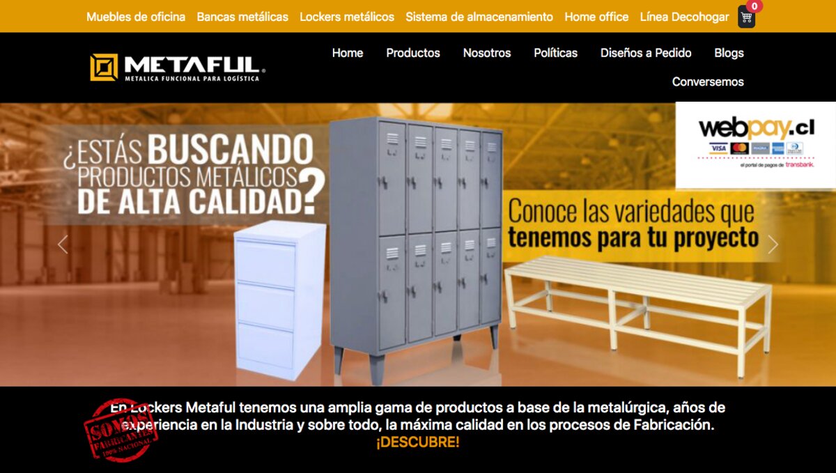 Lockers metálicos