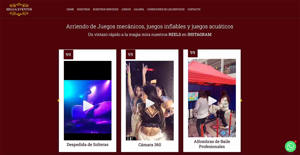 Arriendo de juegos inflables