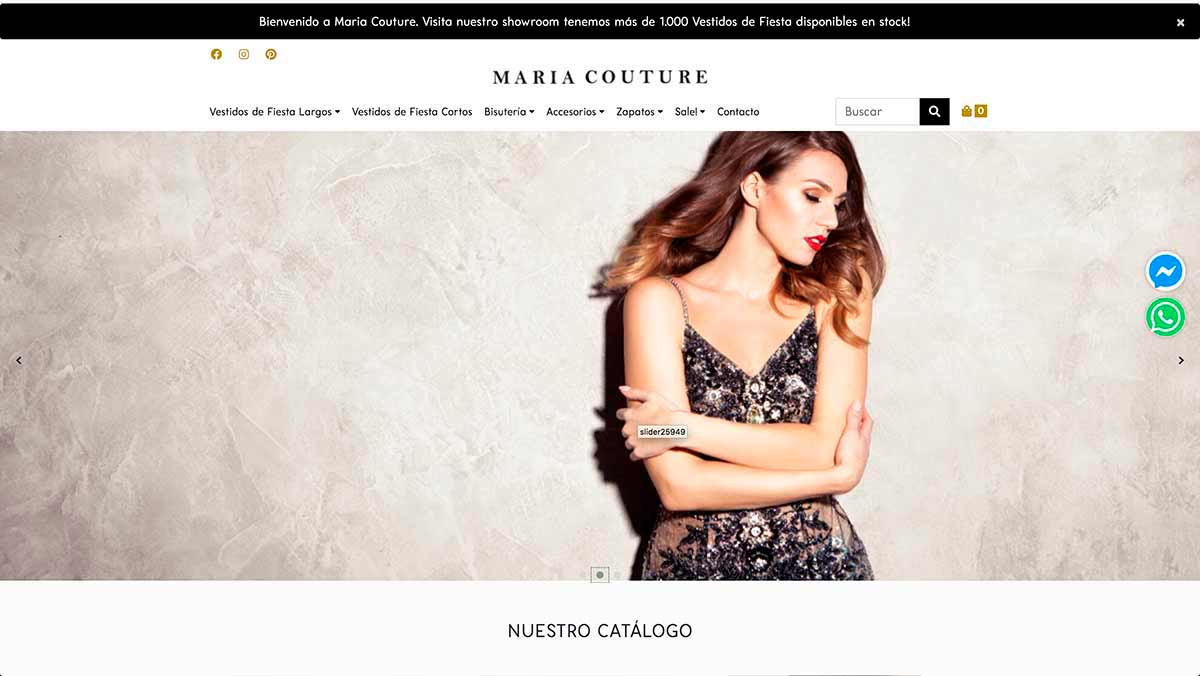 Vestidos de madrina en Santiago