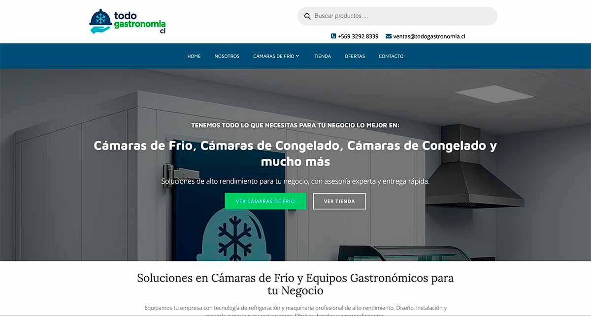 Venta de cámaras de frio 3x3