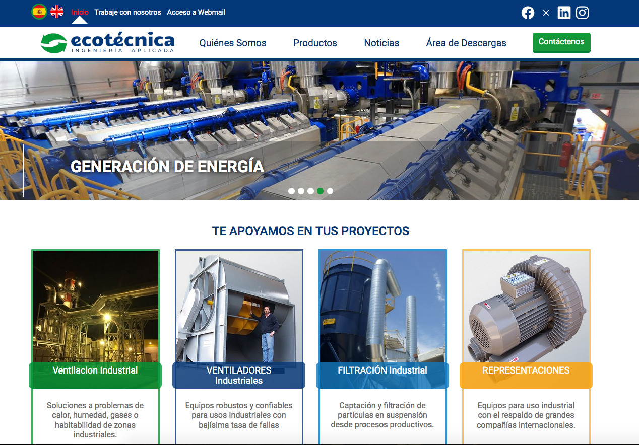 dampers industriales en la RM